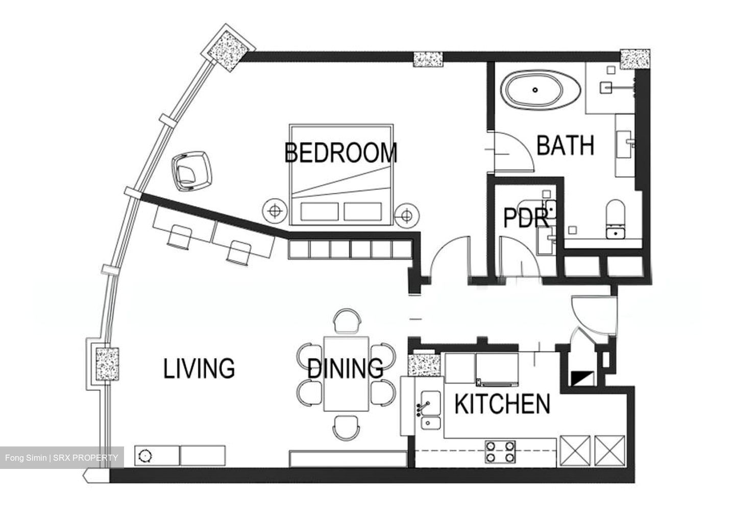 Riverside 48 (D9), Apartment #597827091
